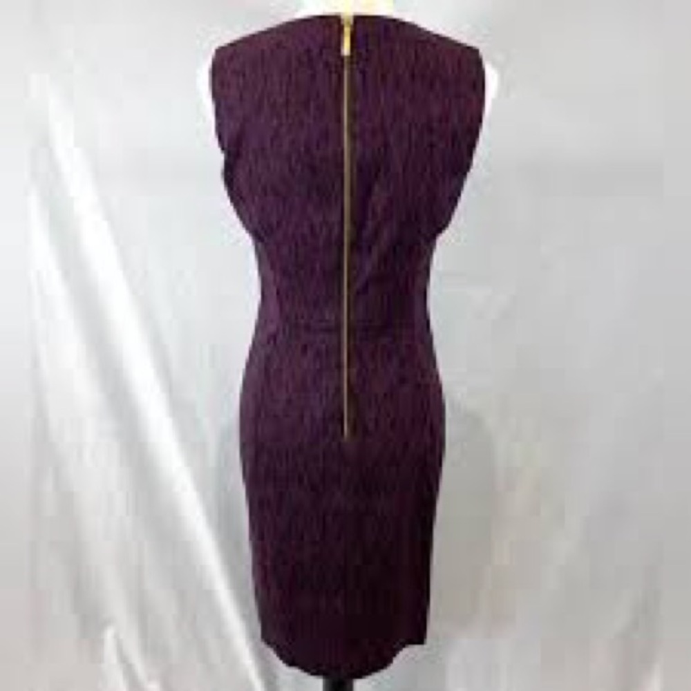 Calvin Klein Purple Midi Dress - Picture 2 of 6